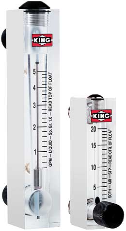 7520 & 7530 Series Acrylic Tube Rotameters
